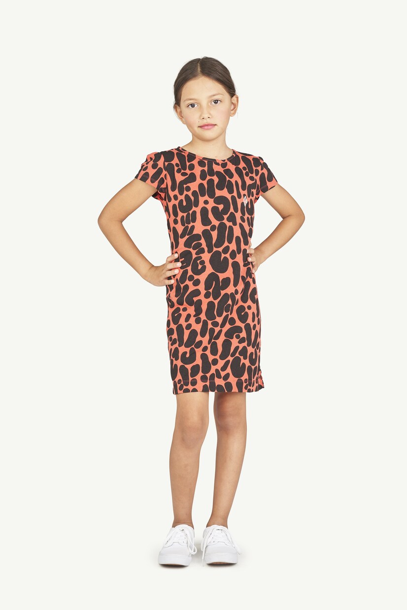 Flamingo printed cotton dress | The Animals Observatory