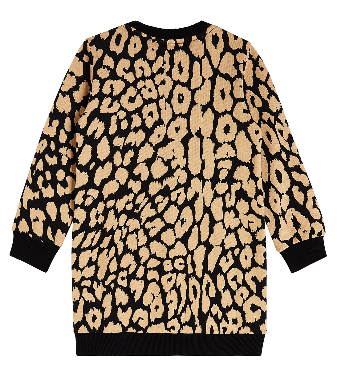 Logo cotton sweater dress | Balmain Kids