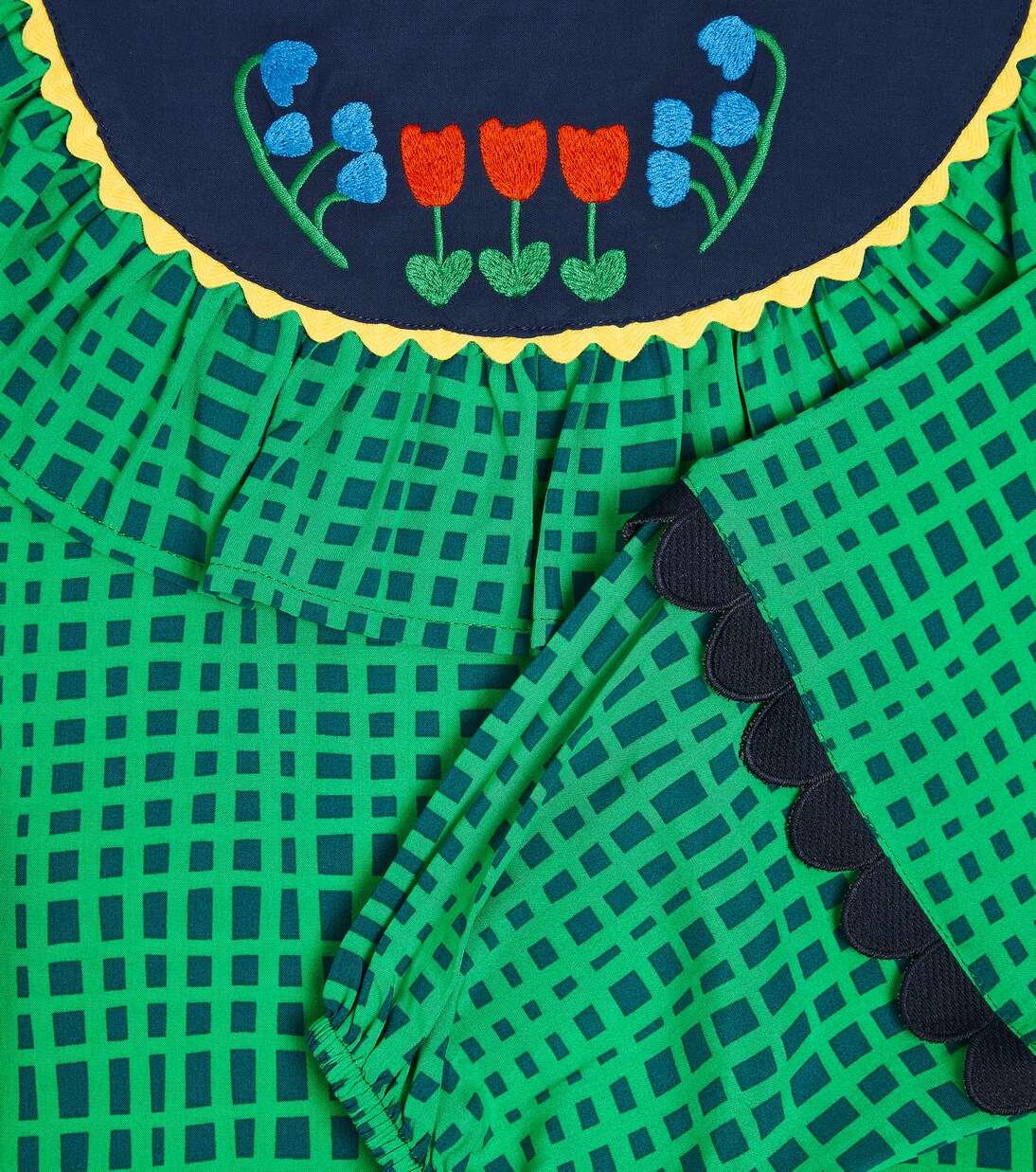 Striped embroidered top | Stella McCartney Kids