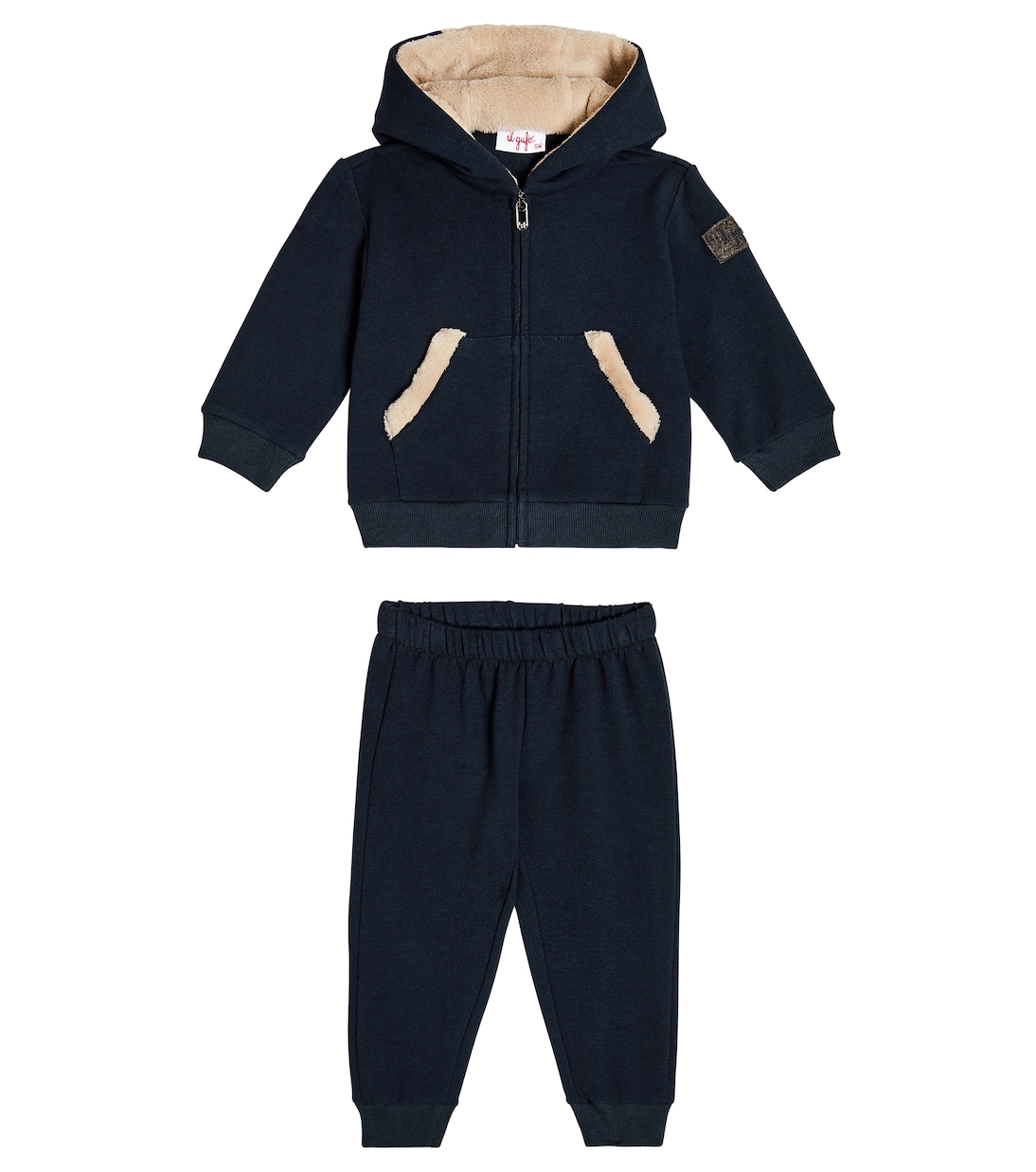 Baby cotton-blend tracksuit | Il Gufo
