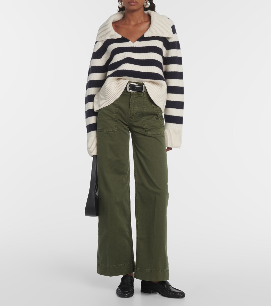 Jean ample à taille haute | Frame