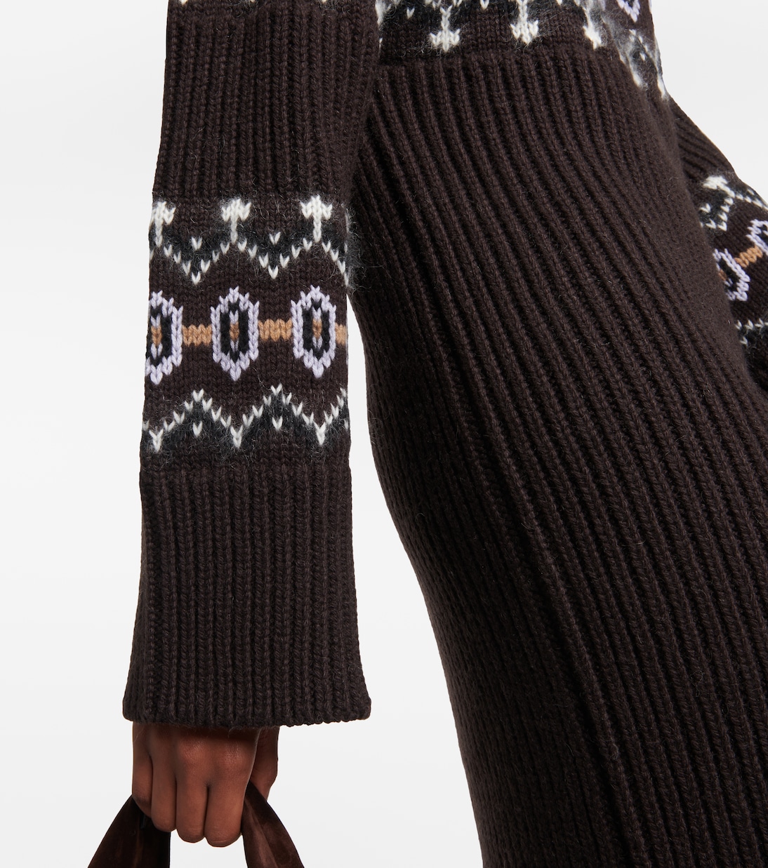 Midikleid Rivka aus einem Kaschmirgemisch | Khaite