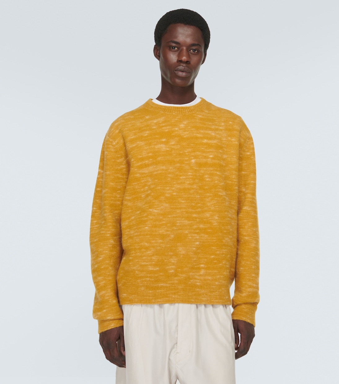 Jasper cashmere and mohair-blend sweater | The Elder Statesman
