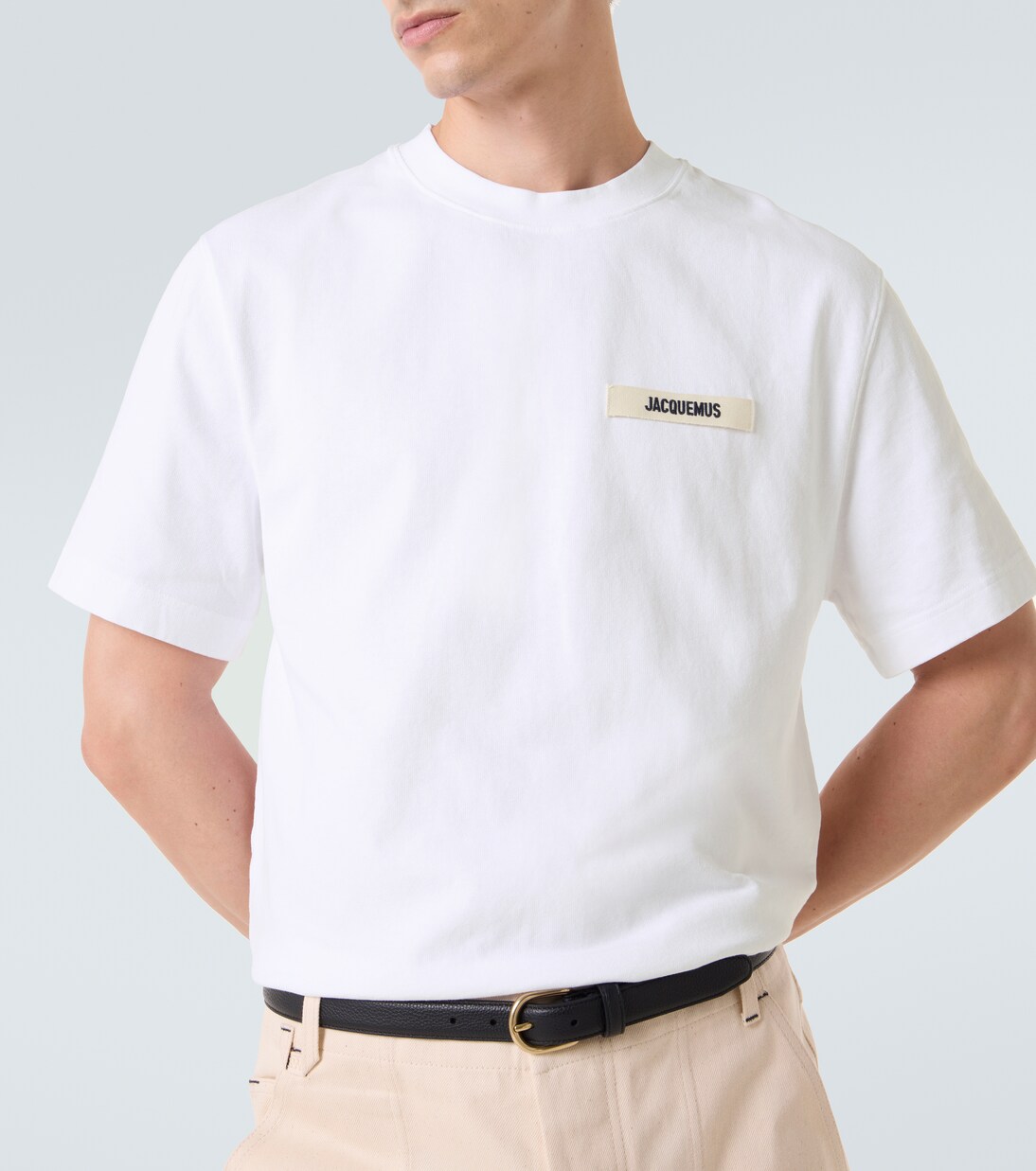 Le T-shirt Gros Grain cotton T-shirt | Jacquemus