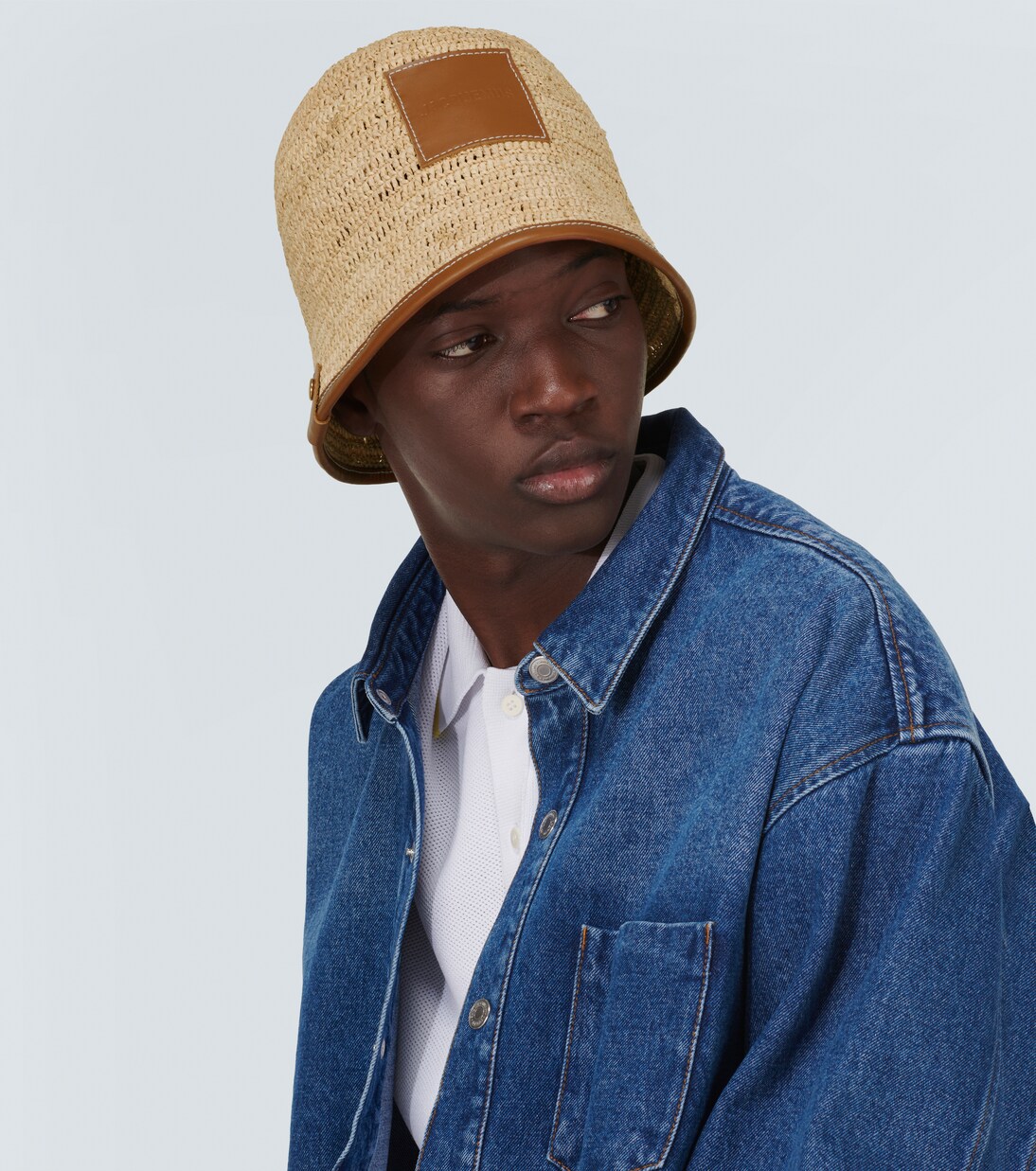 Le Bob Soli raffia bucket hat | Jacquemus