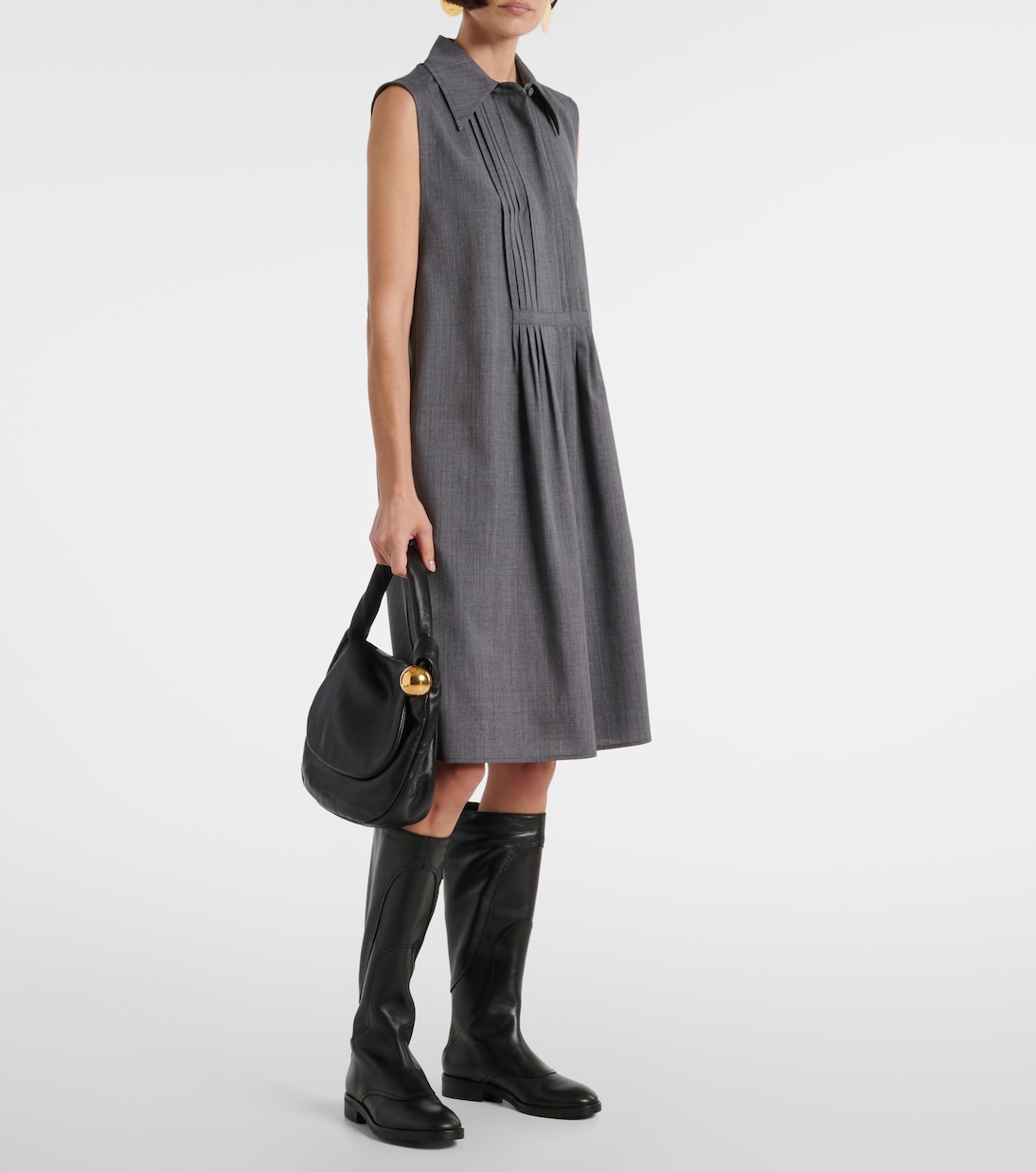 Tassel leather knee-high boots | See By Chloé