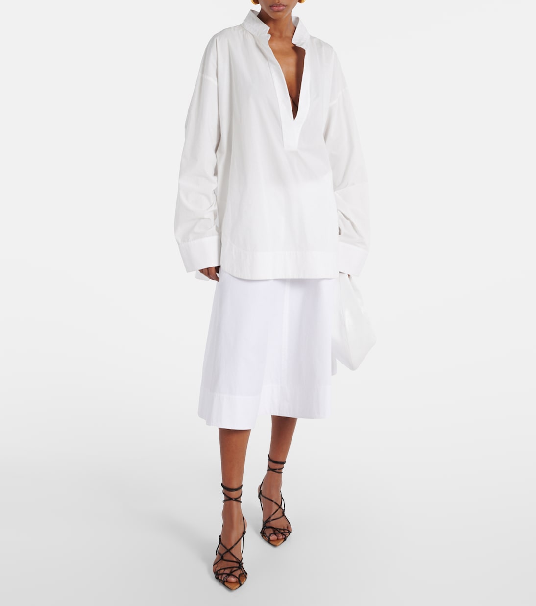 Olivia patent leather shoulder bag | Khaite