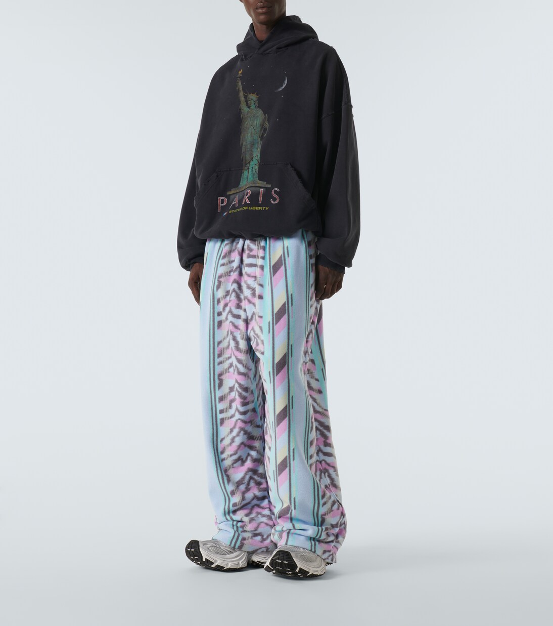 Printed fleece sweatpants | Balenciaga