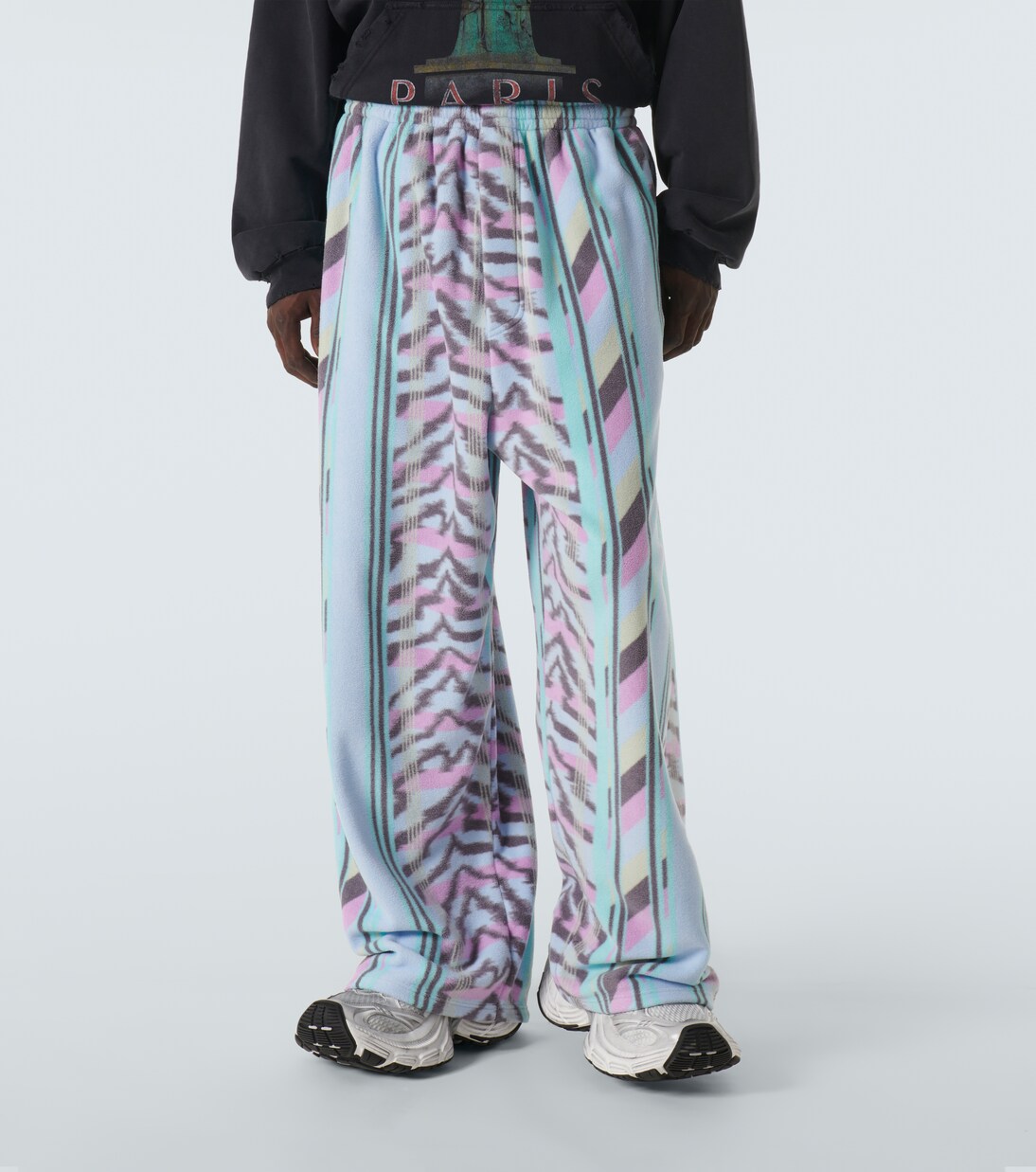 Printed fleece sweatpants | Balenciaga