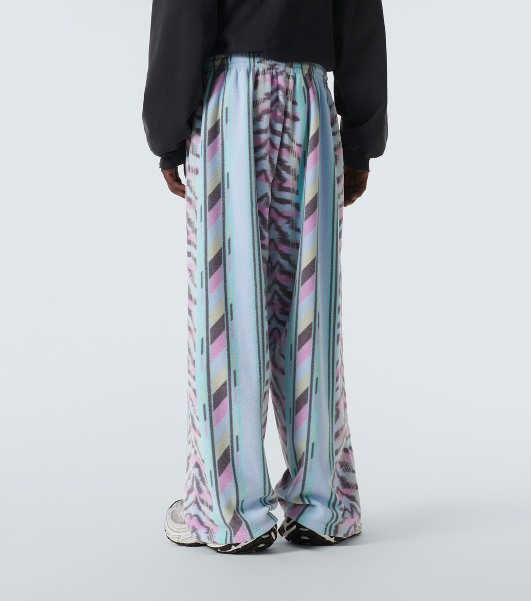 Printed fleece sweatpants | Balenciaga