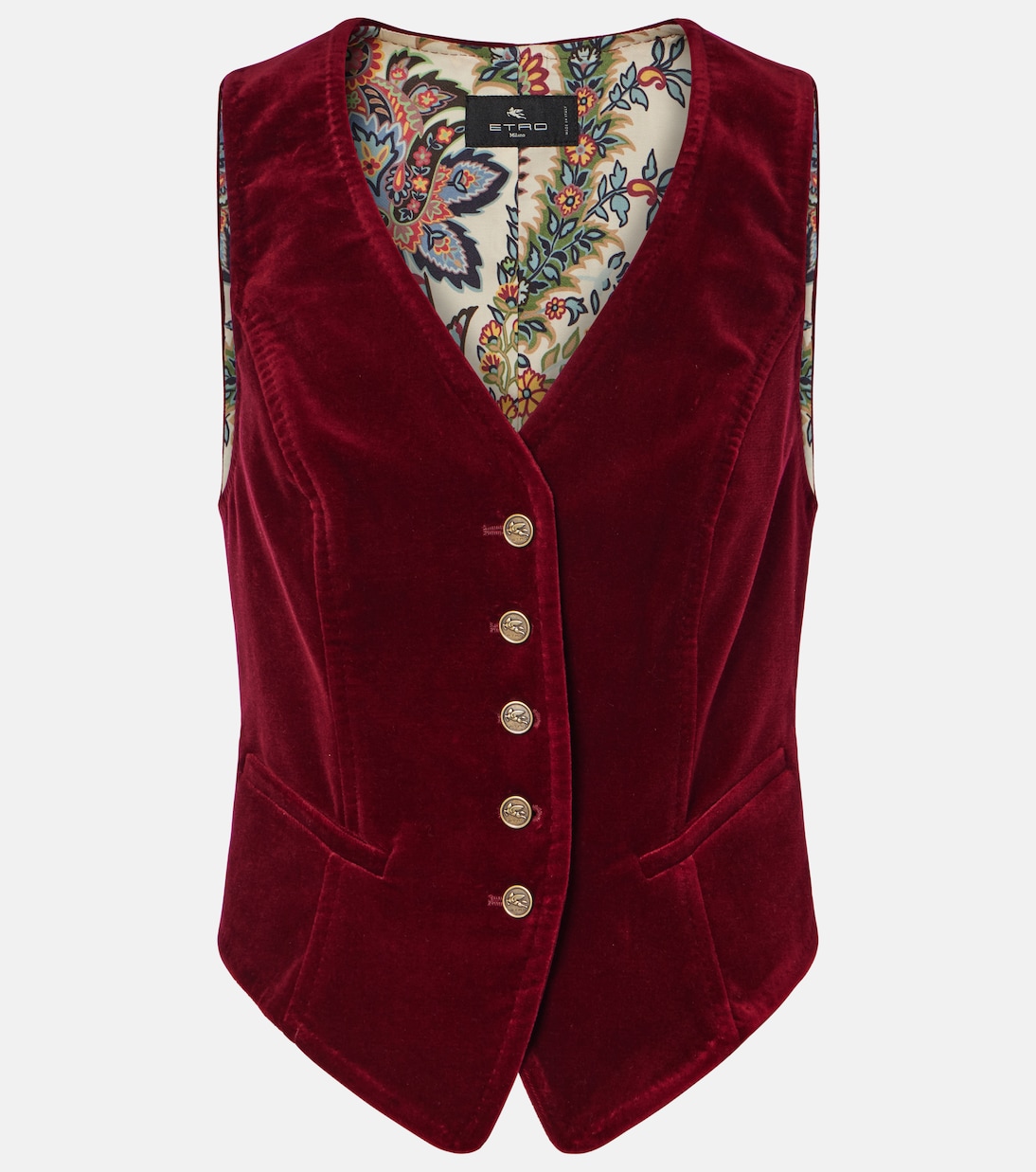Gilet en velours de coton | Etro