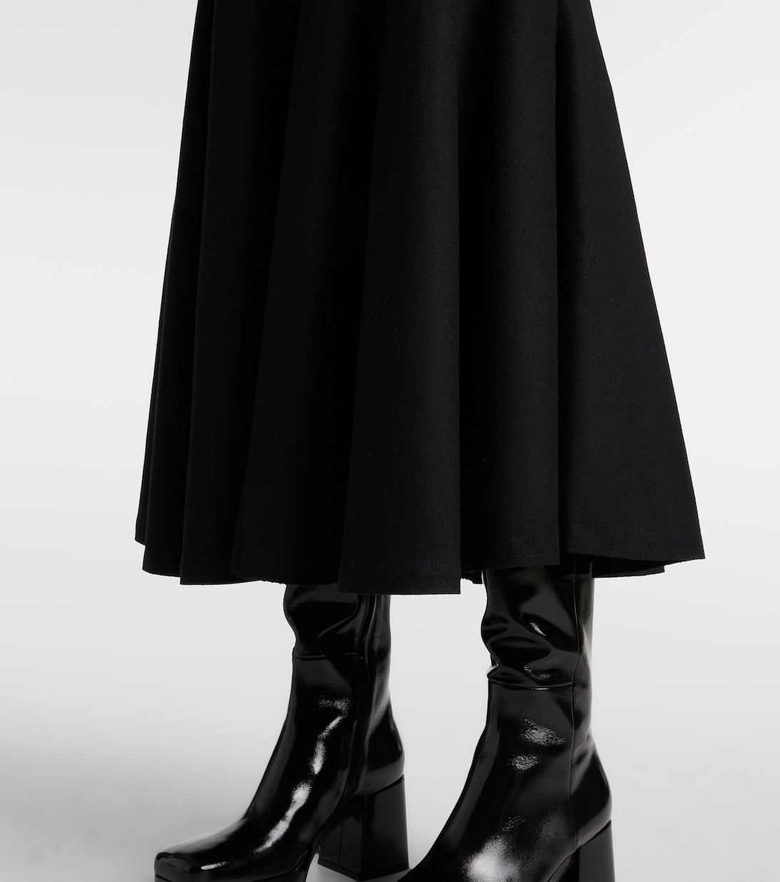 Midirock aus einem Wollgemisch | Patou