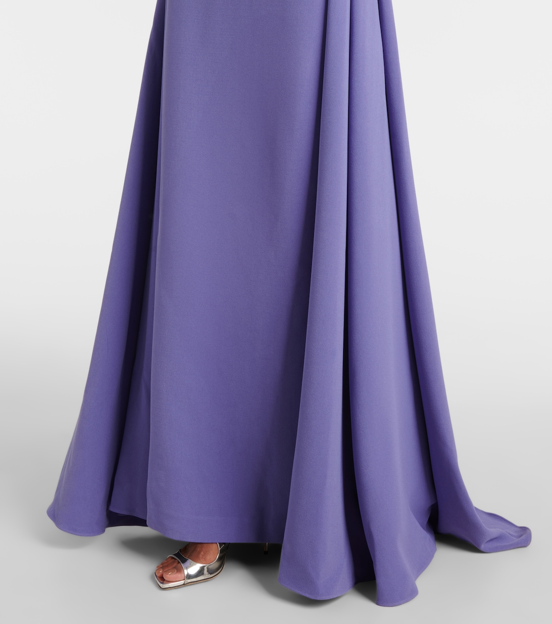 Shayla crêpe gown | Solace London