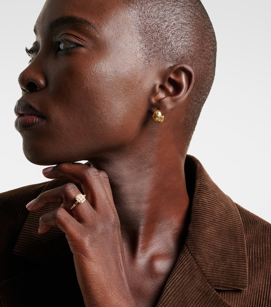 Boucles d'oreilles Poppy en or 18 ct | Octavia Elizabeth