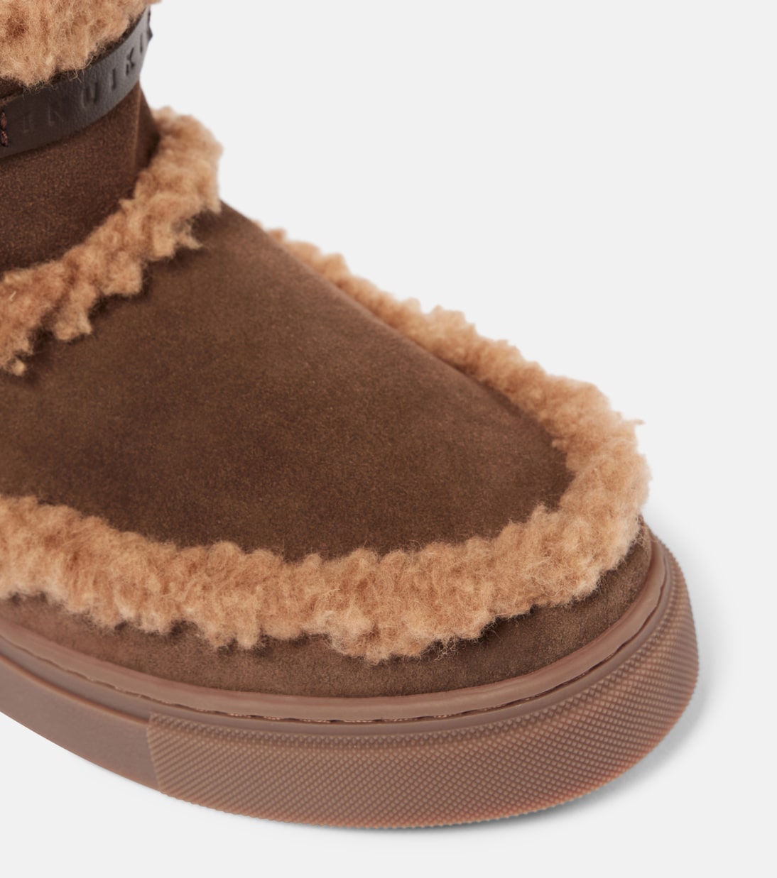 Shearling-lined suede ankle boots | Inuikii