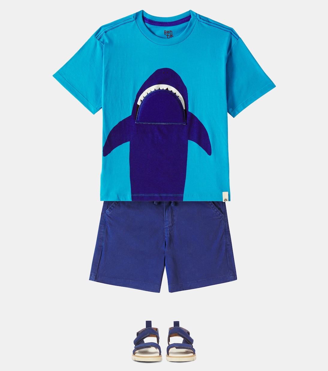 Cotton-blend Bermuda shorts | Fábula