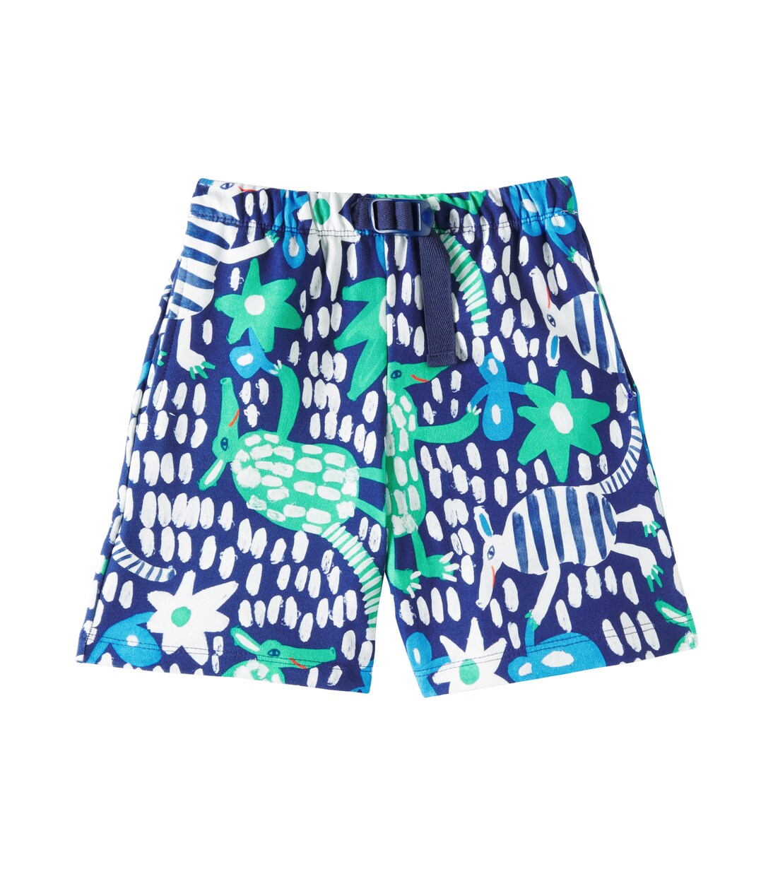 Bermuda in misto cotone con stampa | Fábula