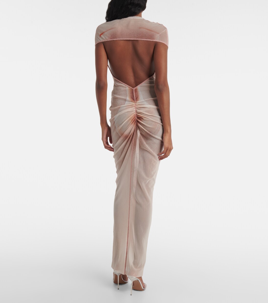 Robe longue Le Classique en résille | Jean Paul Gaultier