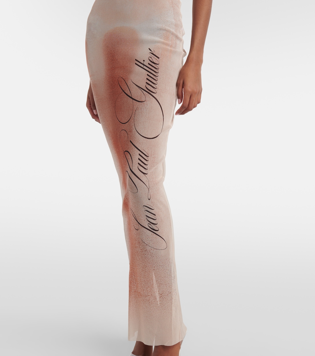 Robe longue Le Classique en résille | Jean Paul Gaultier