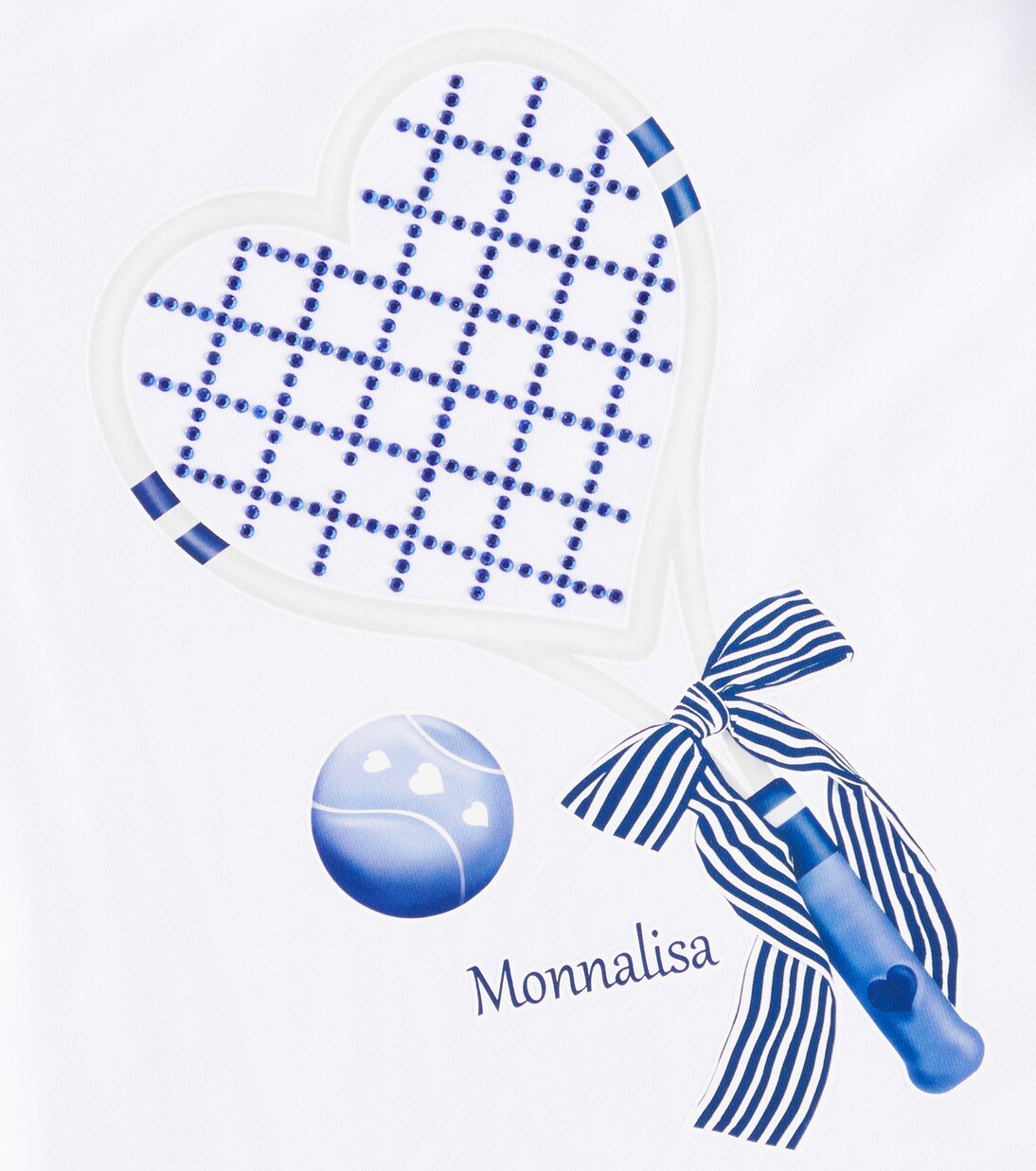 T-shirt imprimé en coton mélangé | Monnalisa