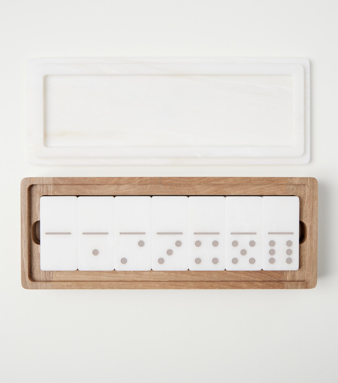 Walnut domino game | Brunello Cucinelli