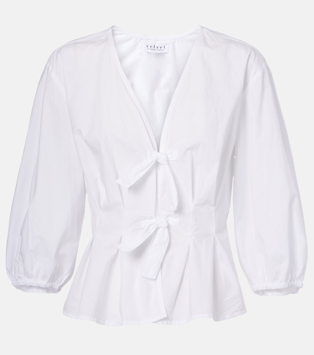 Bluse Riri aus Baumwollpopeline | Velvet