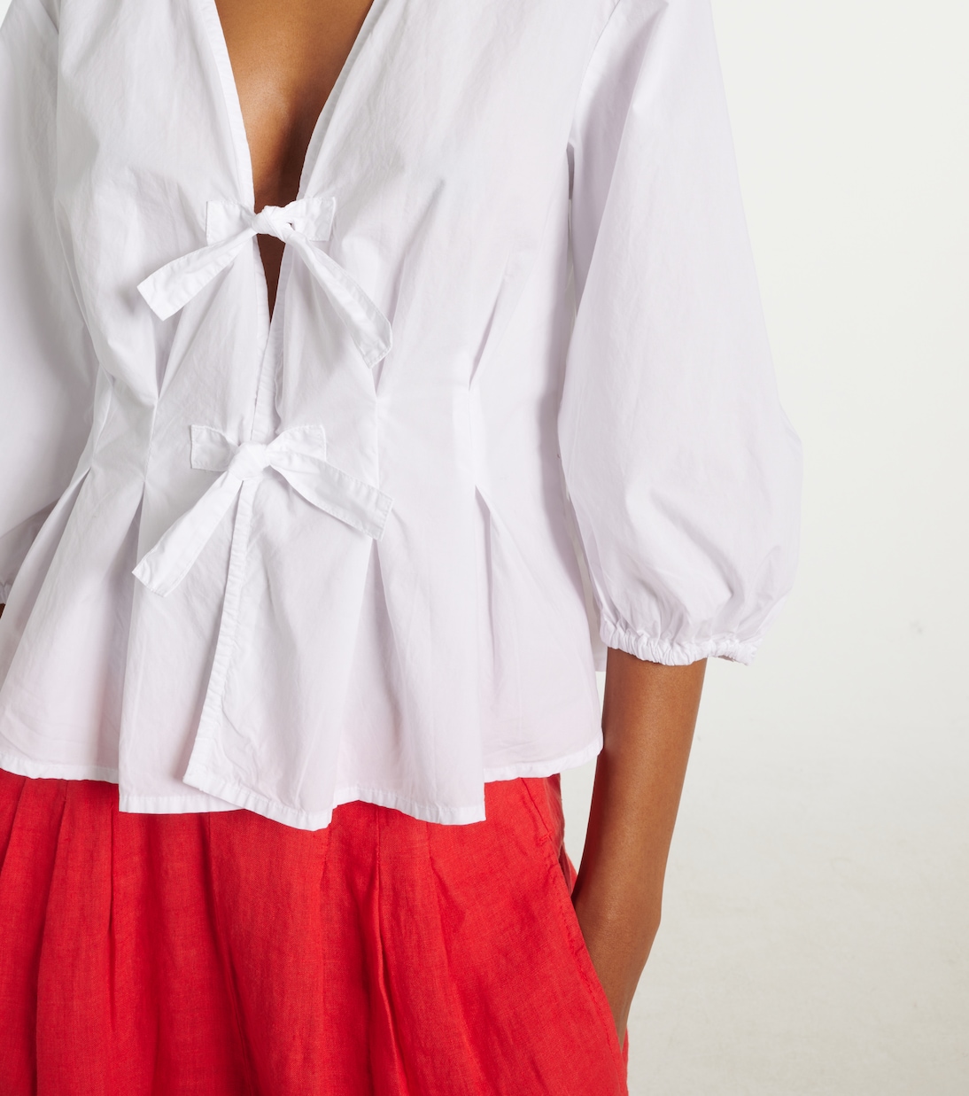 Bluse Riri aus Baumwollpopeline | Velvet