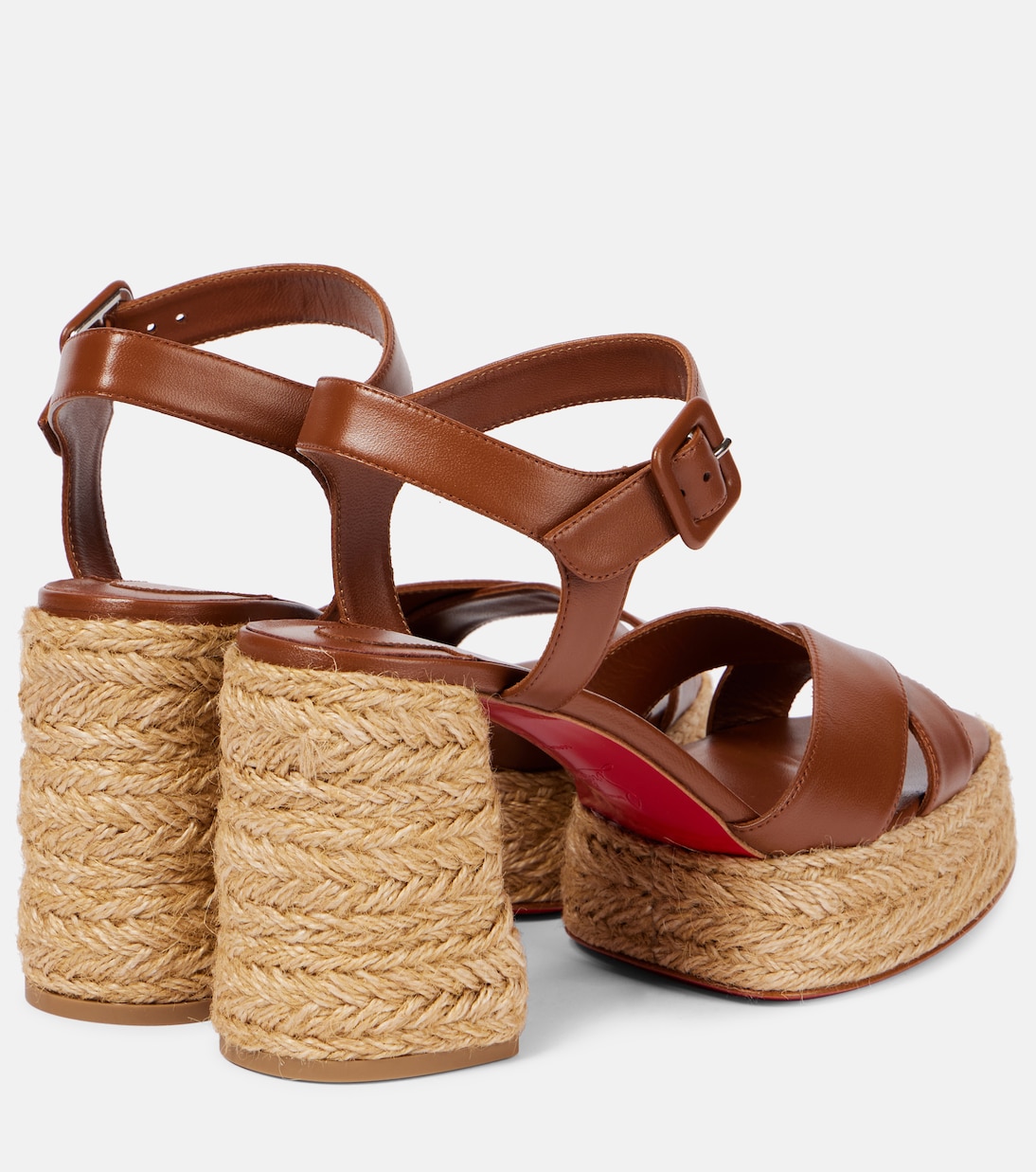 Calakala 85 leather espadrille sandals | Christian Louboutin