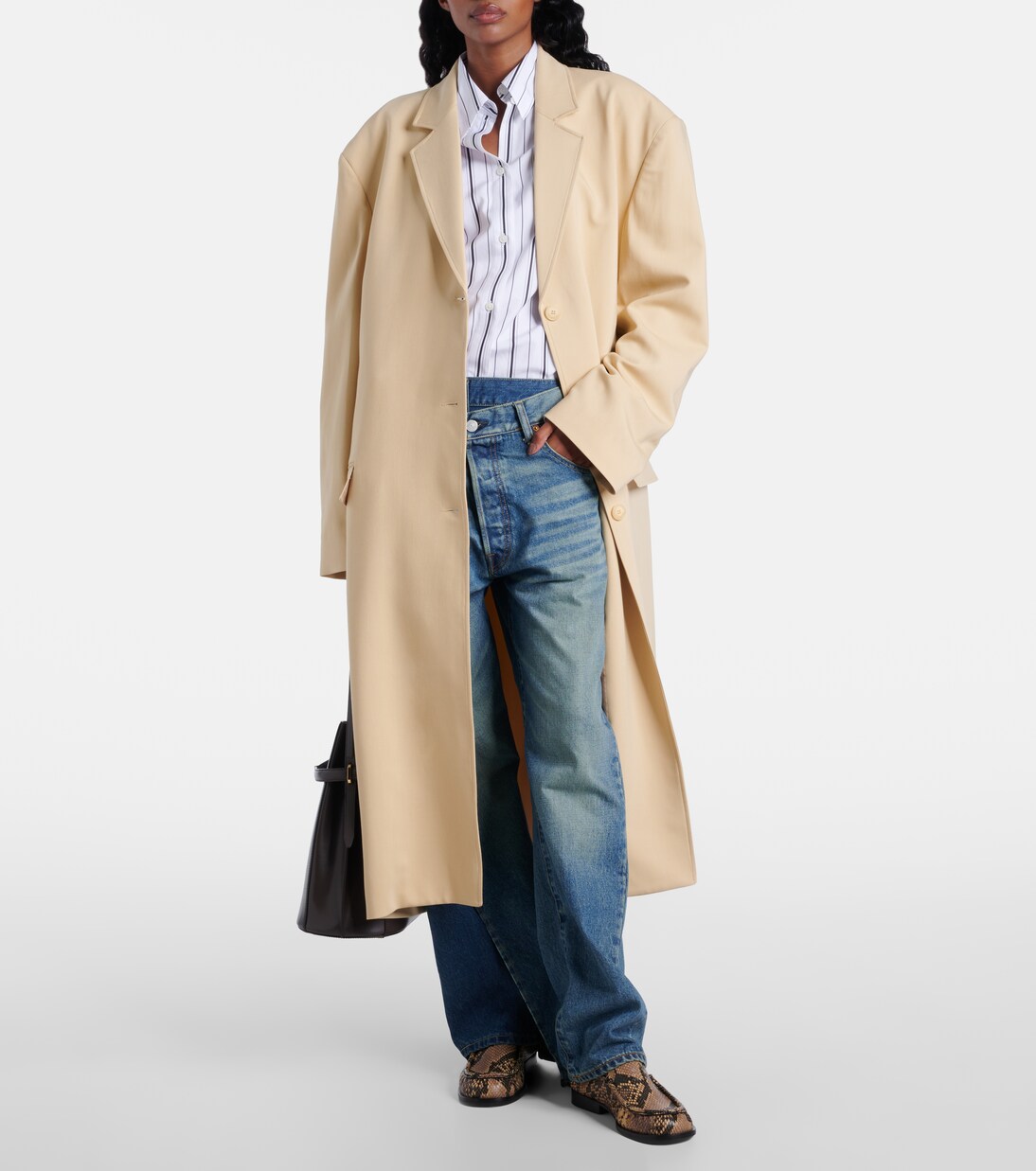 Tribeca oversized coat | The Frankie Shop