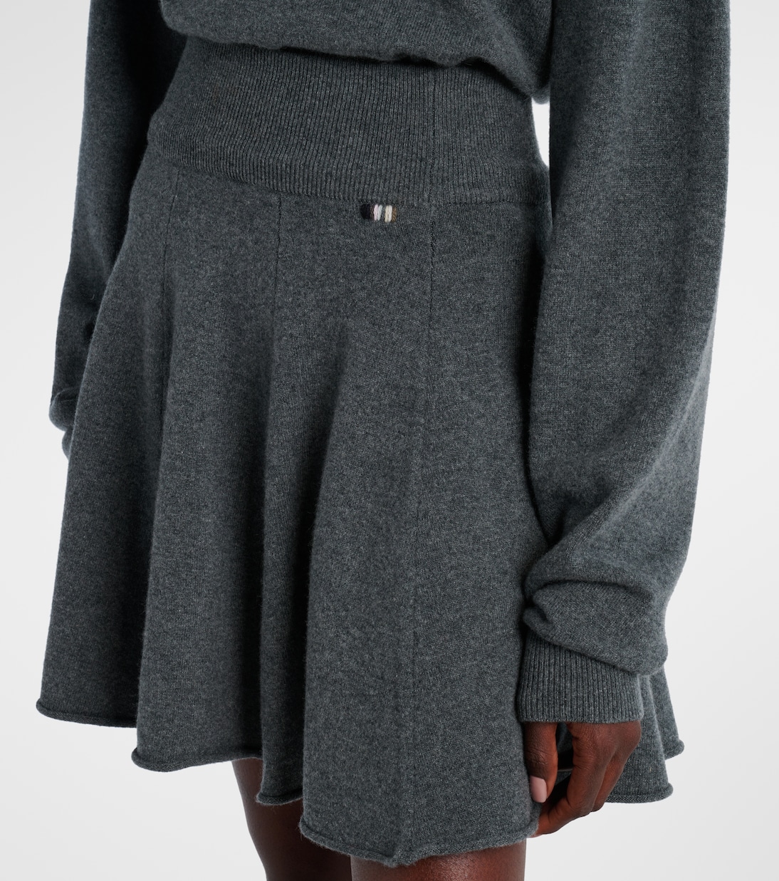 Minirock N°379 Girl aus einem Kaschmirgemisch | Extreme Cashmere