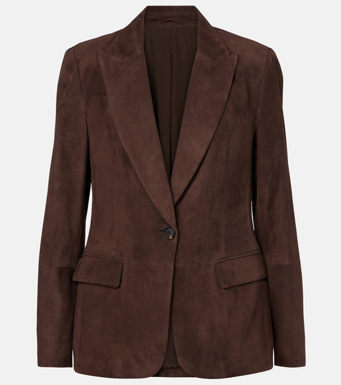 Blazer aus Veloursleder | Brunello Cucinelli