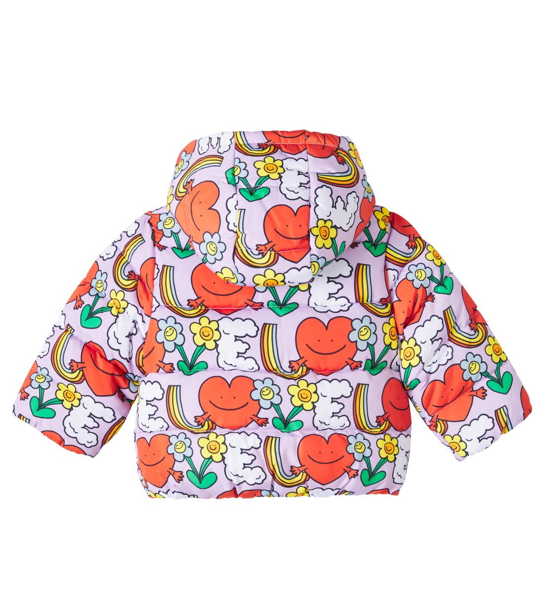Baby printed puffer jacket | Stella McCartney Kids