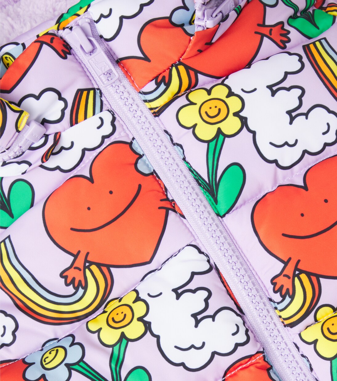 Baby printed puffer jacket | Stella McCartney Kids