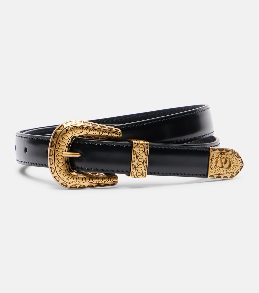 VLogo Signature leather belt | Valentino Garavani