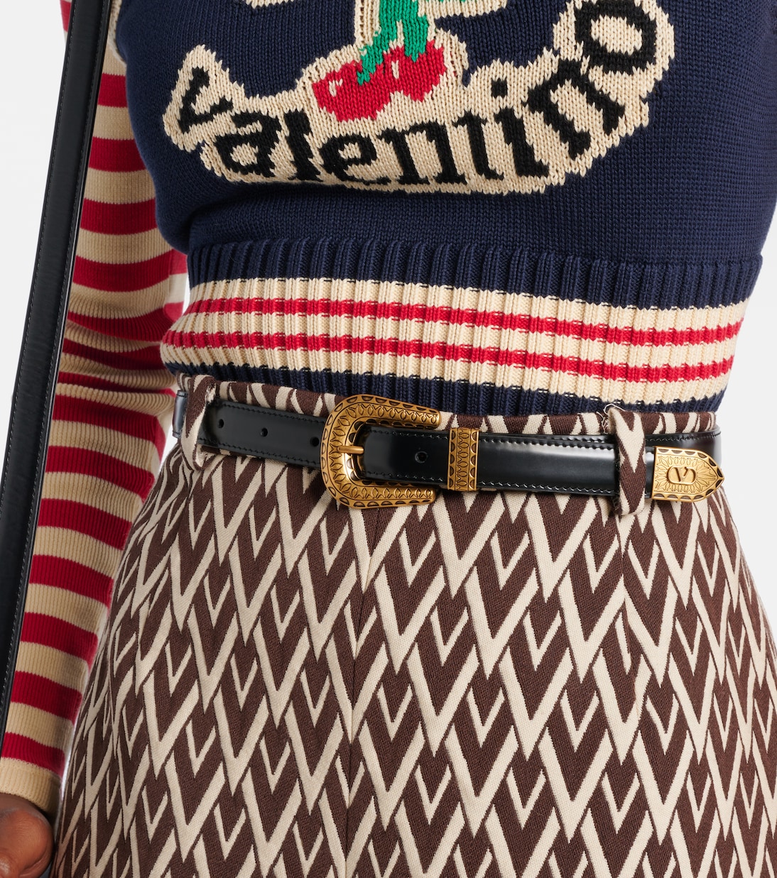 VLogo Signature leather belt | Valentino Garavani