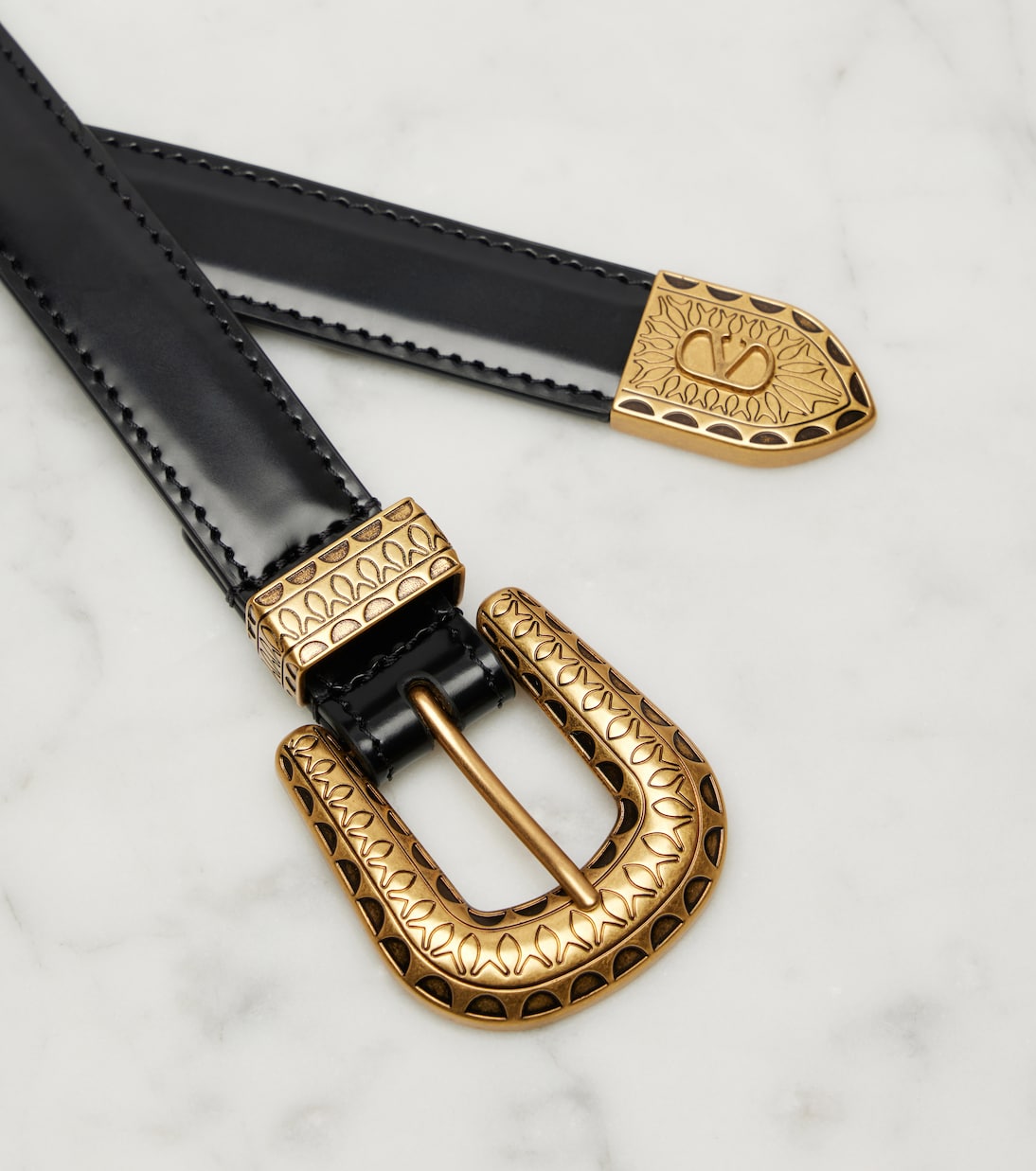 VLogo Signature leather belt | Valentino Garavani