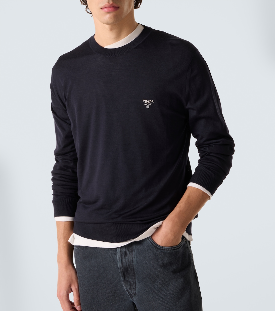 Pullover aus Schurwolle | Prada