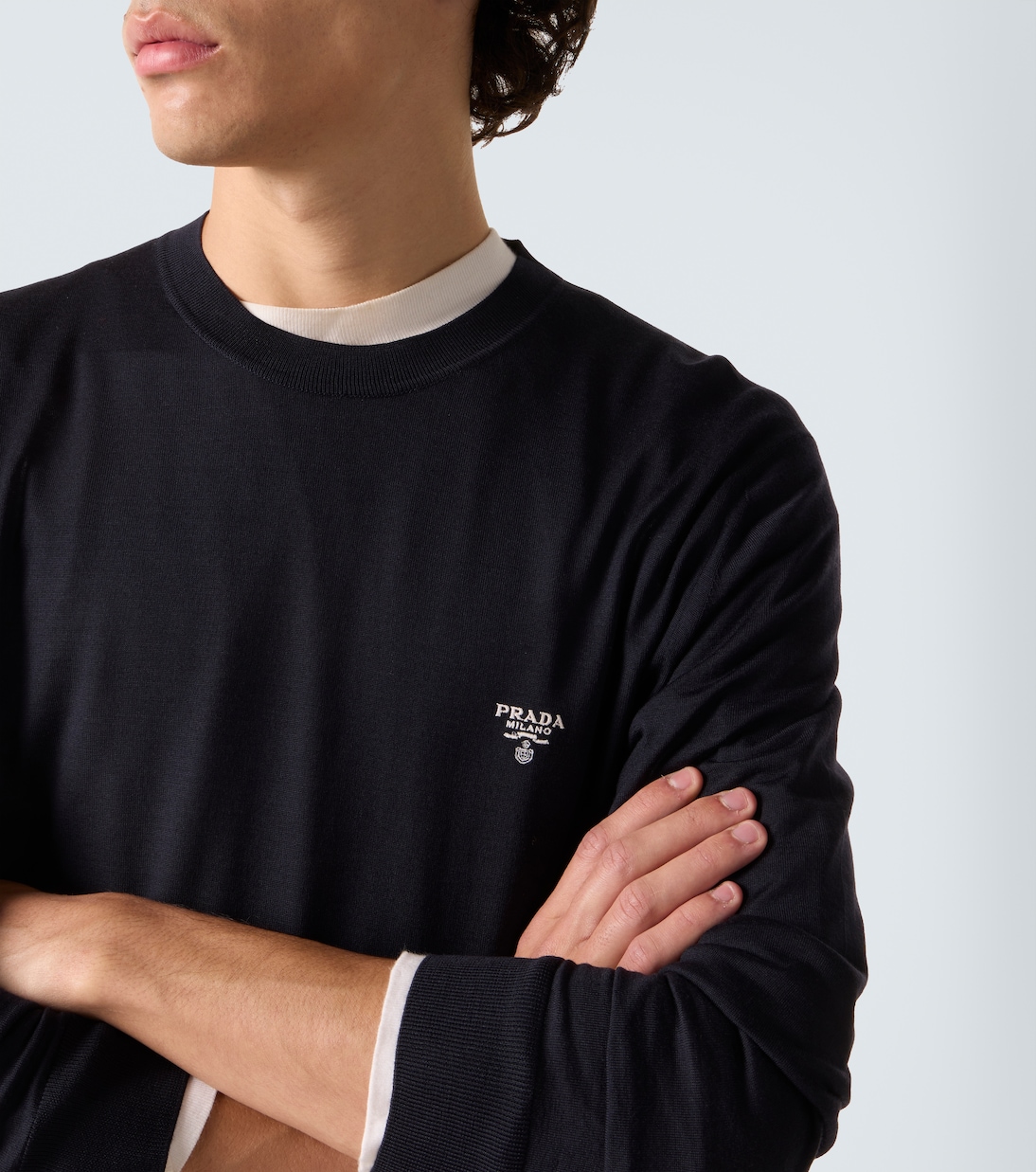 Pullover aus Schurwolle | Prada