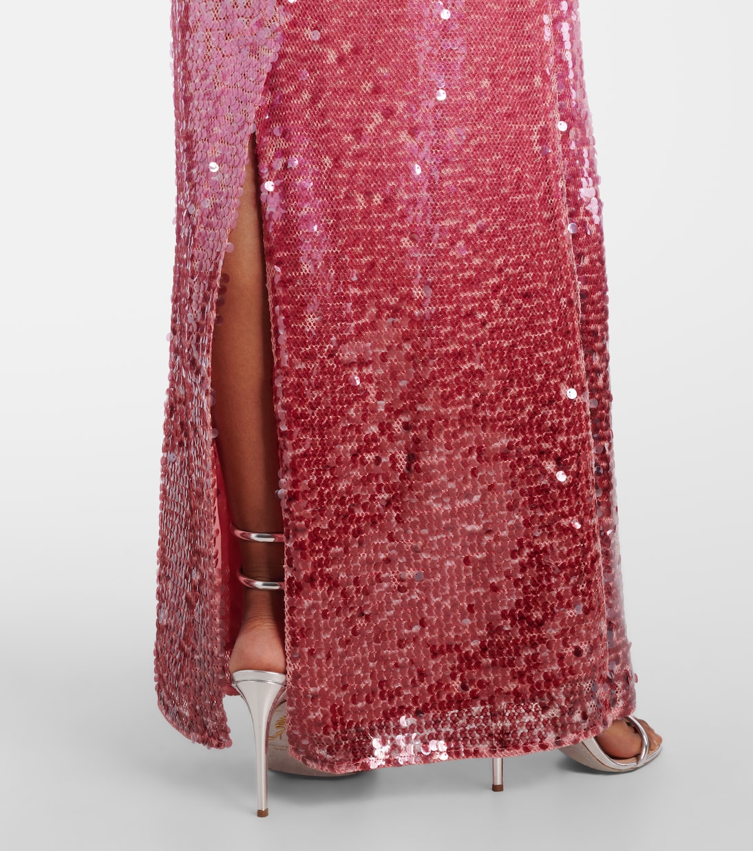 Robe longue bustier Leilani à sequins | Simkhai