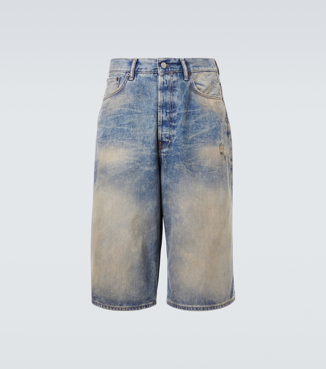 Low-rise denim shorts | Acne Studios