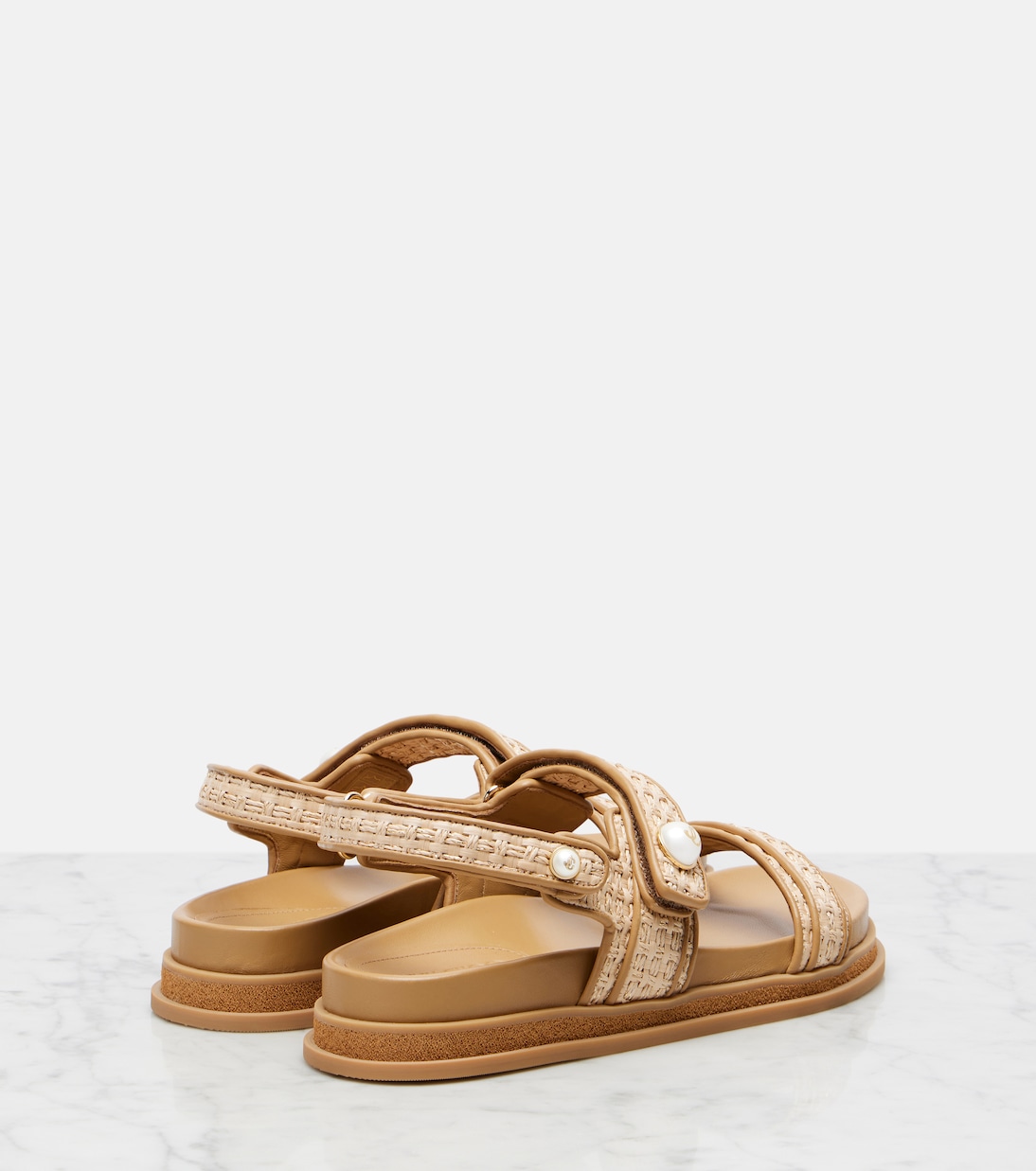 Sandalen Fayence aus Leder | Jimmy Choo
