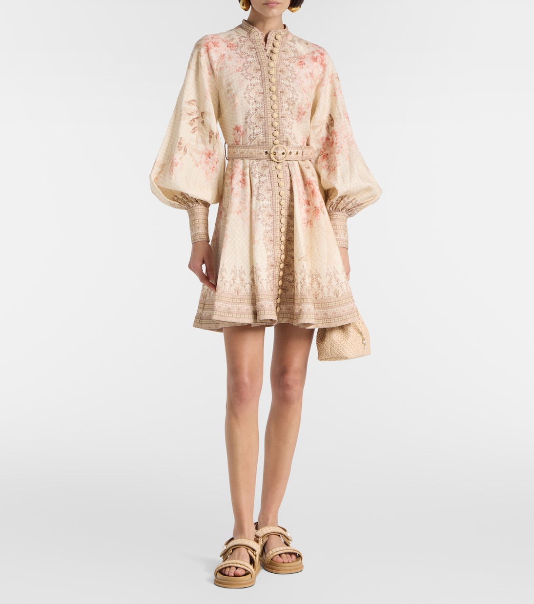 Sandalen Fayence aus Leder | Jimmy Choo