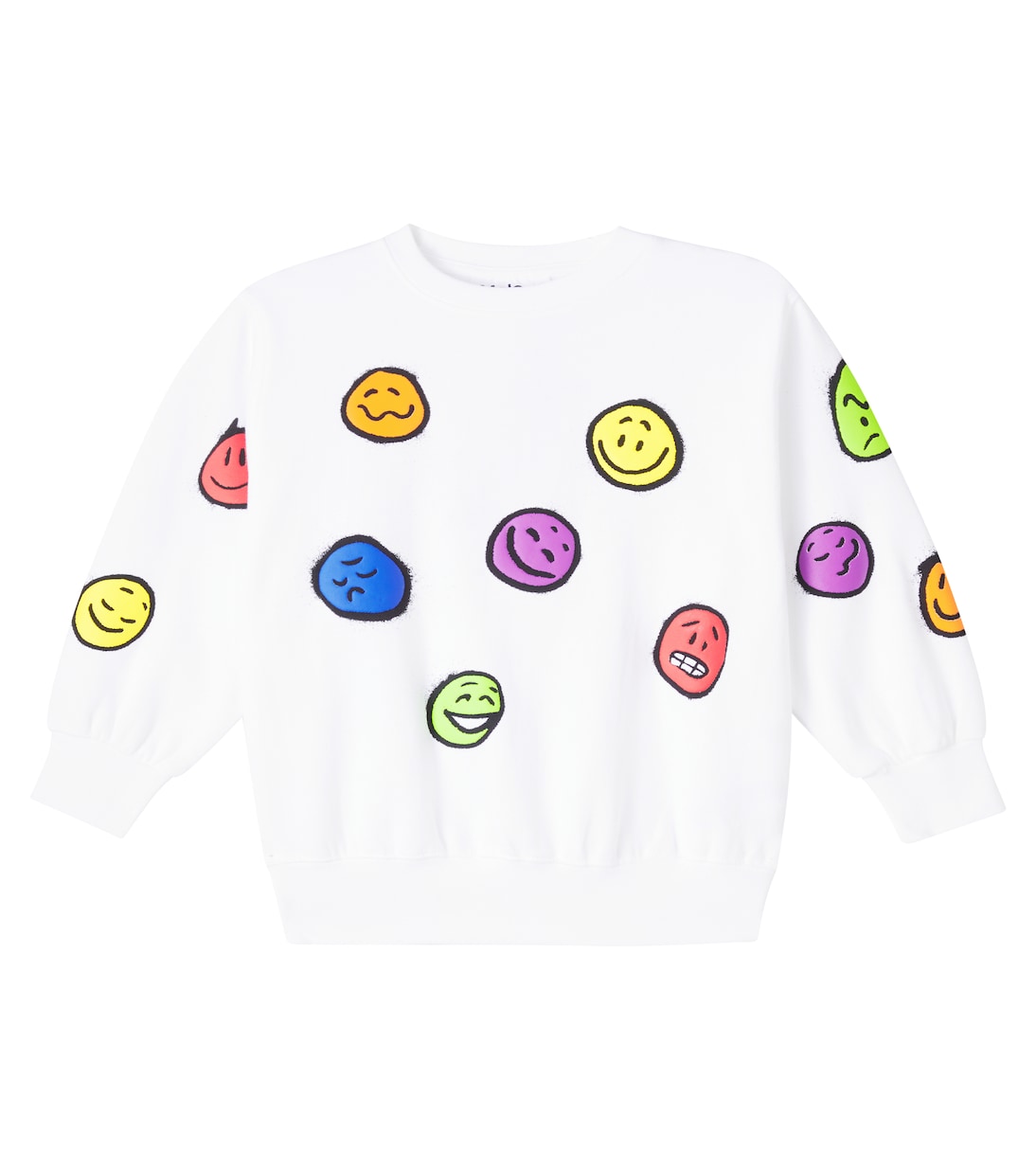 Monti printed cotton jersey sweatshirt | Molo