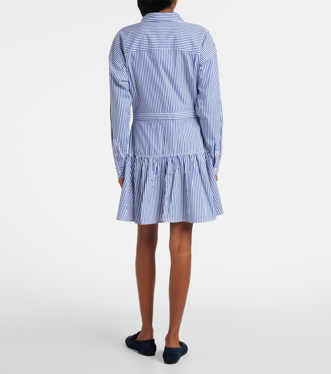 Striped cotton shirt dress | Polo Ralph Lauren