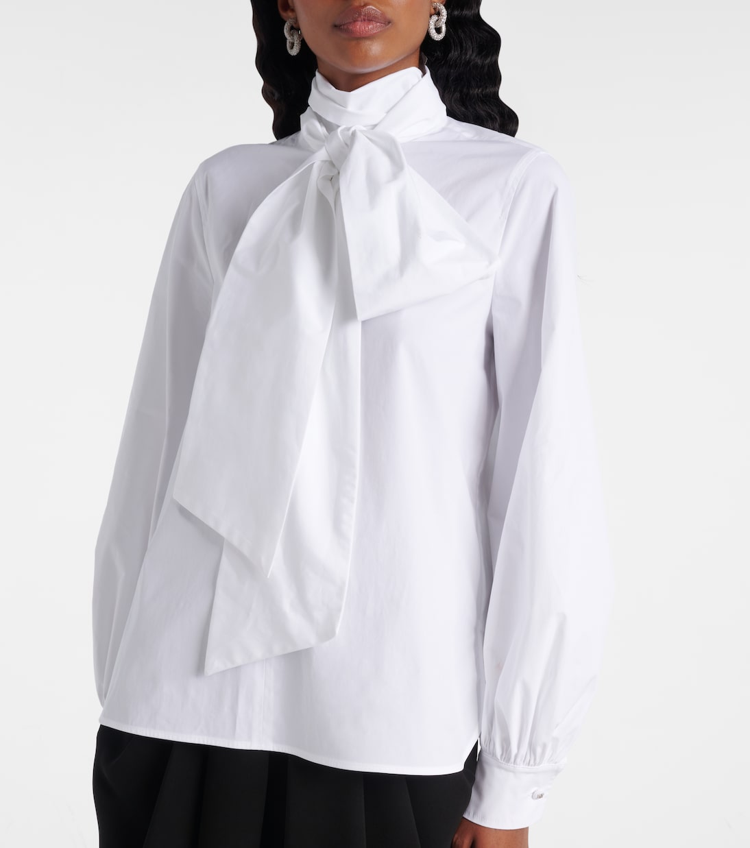 Schluppenbluse Bosforo aus Popeline | Max Mara