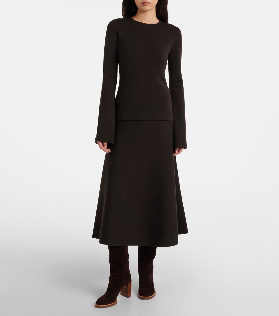 Wool, silk, and cashmere top | Gabriela Hearst