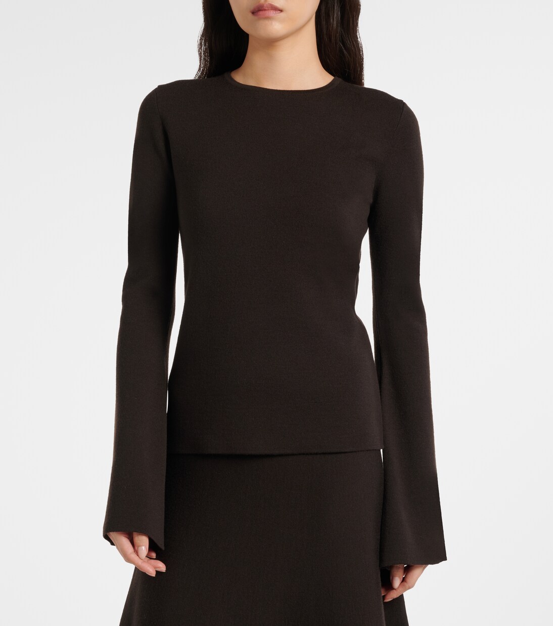 Wool, silk, and cashmere top | Gabriela Hearst