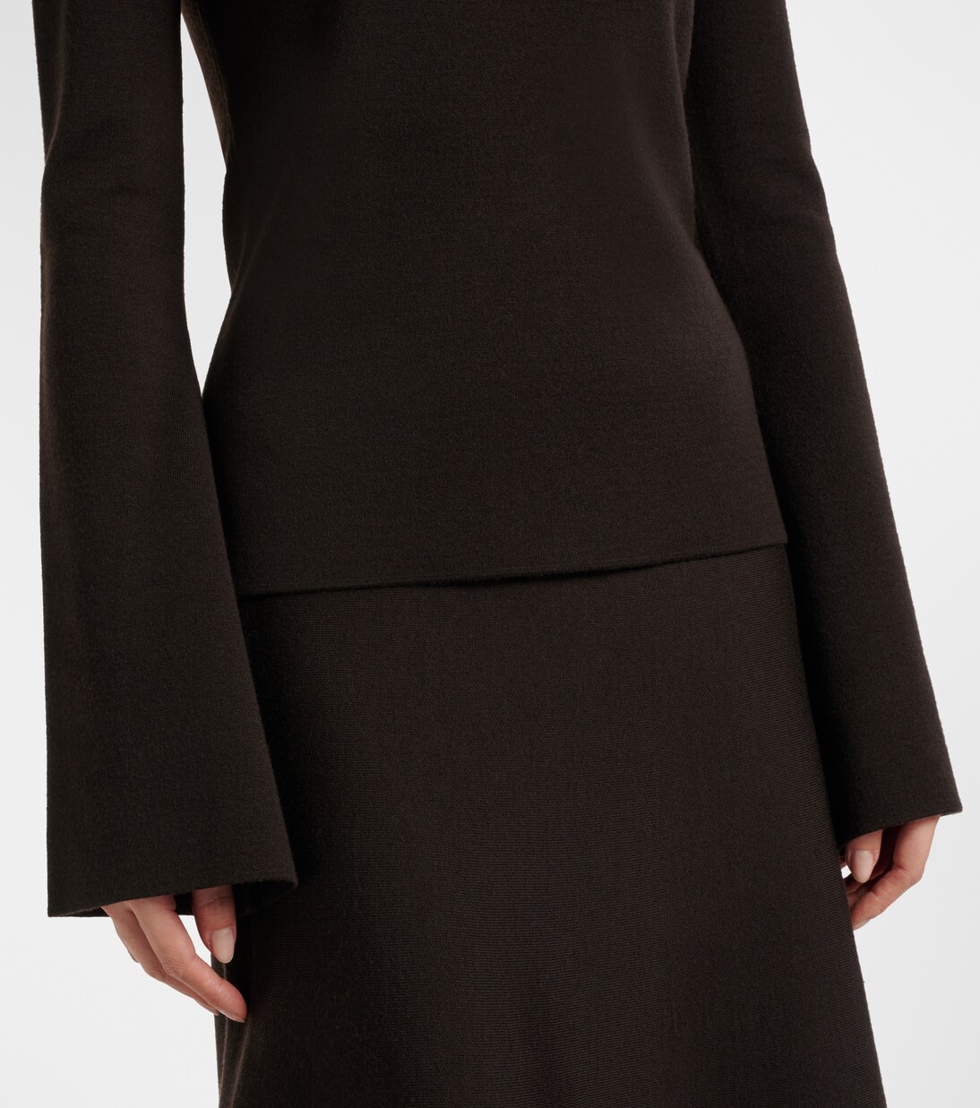 Wool, silk, and cashmere top | Gabriela Hearst