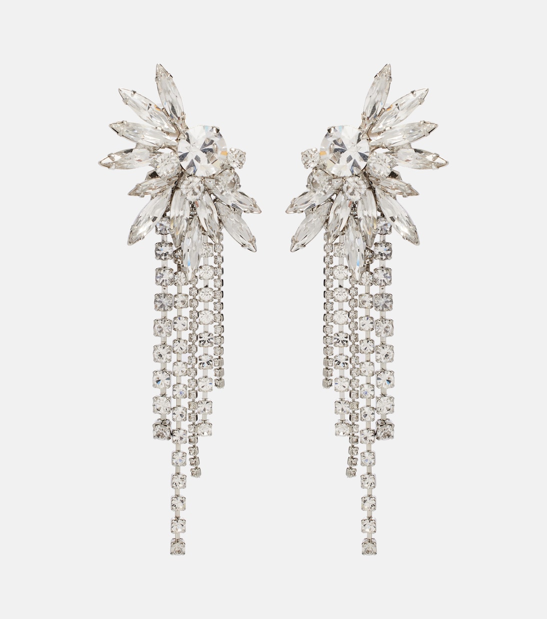Shantalle crystal-embellished drop earrings | Jennifer Behr