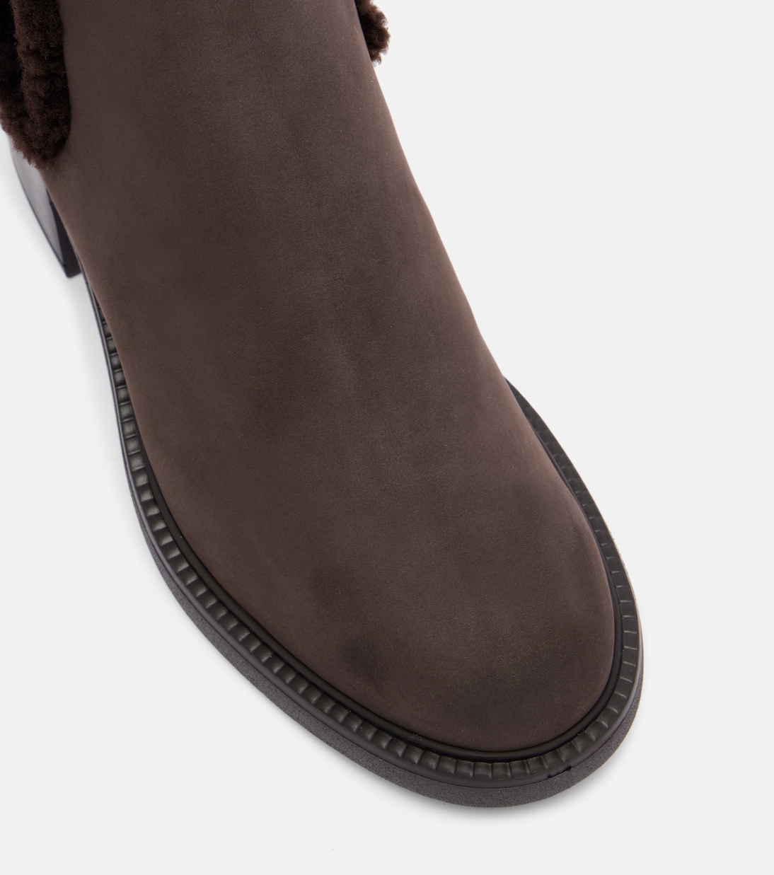 Shearling-lined leather Chelsea boots | Tod's